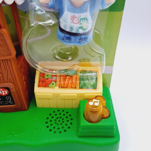 Preschool Fisher-Price Little People Farmers Market Playset With Light & Sounds - Picture 4 of 9
